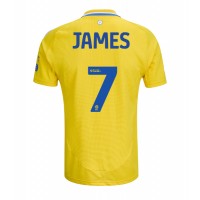 Maglie da calcio Leeds United Daniel James #7 Seconda Maglia 2024-25 Manica Corta